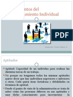 4.-Comportamiento Individual y Motivación