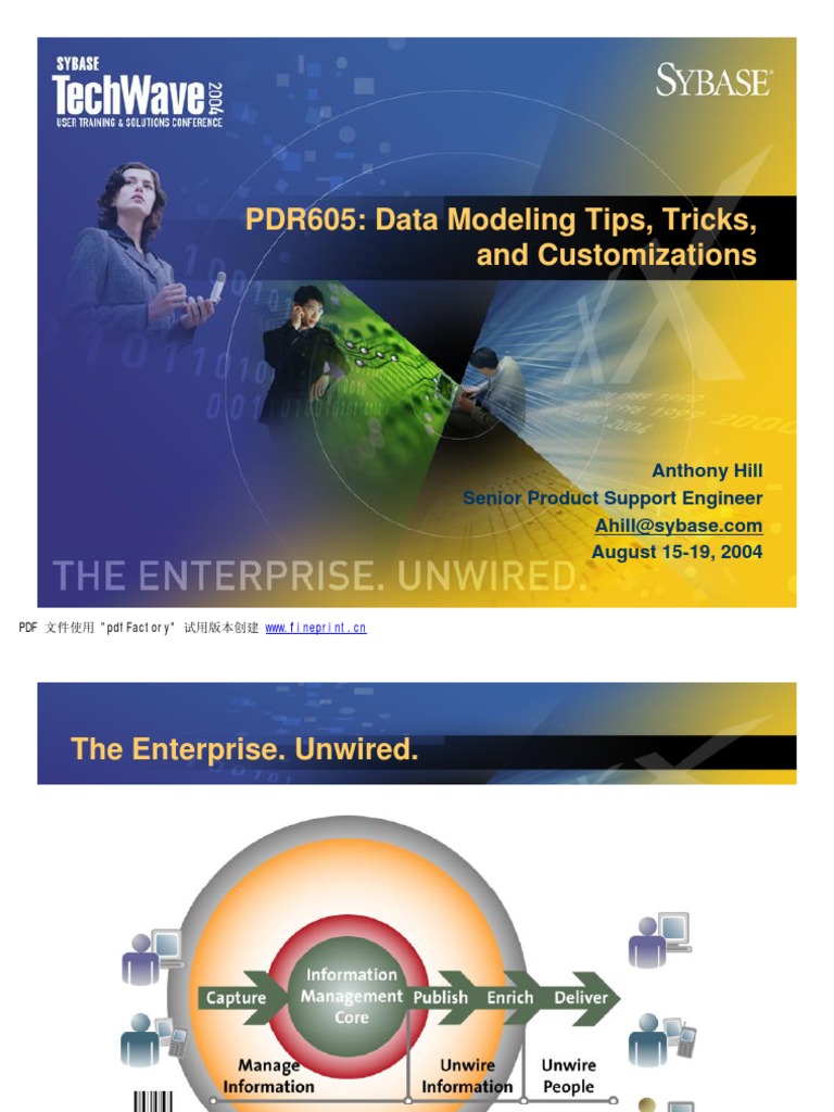 PowerDesigner Data Modeling Guide | PDF | Databases | Conceptual Model