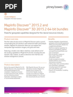 Mapinfo Discover2015.2 Ds