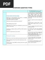 Interview Question Types 1