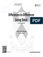 Differences-in-Differences Estimation Using Stata (DID