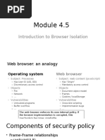 Introduction To Browser Isolation