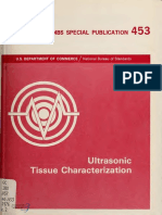 Ultrasonic Tissue Characterization - Us Dept Commerce - GOVPUB-C13