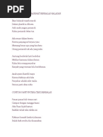 Download CONTOH PANTUN NASEHAT BERBALASdocx by Hartanti Wardani SN347268181 doc pdf