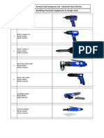 Workshop Pneumatic Equipments & Garage Tools