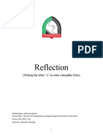 Reflection 1 A