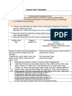 lesson plan templatenumber18