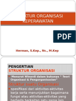 Struktur Organisasi Keperawatan