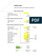 Calculation of Braking Force