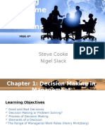 Making Management Decisions1