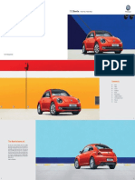 Beetle Brochure of VW