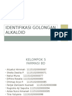 Identifikasi Golongan Alkaloid