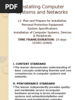 Installing Computer Systems and Networks