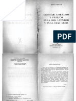 AUERBACH, Erich - Lenguaje literario y público en la Baja Latinidad y en la Edad Media - Cap Propósito y método.pdf