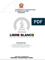 Libro Blanco de La Seguridad Vial Del Perú