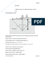 Concrete Break Out Calculation PDF