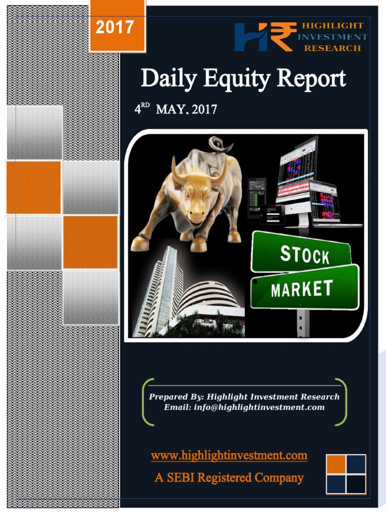Daily Equity Report: A SEBI Registered Company | PDF | Stocks | Investing