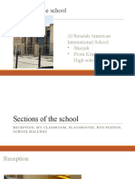 Entrance of The School: Al Resalah American International School - Sharjah - From Kindergarten To High School