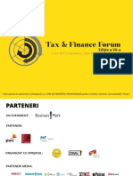 Tax & Finance Forum, 9 Mai, Cluj-Napoca