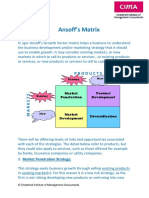 Ansoff Matrix 1 1