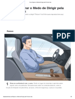 Como Superar o Medo de Dirigir Pela Primeira Vez