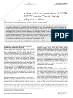 Four Patients With A History of Acute Exacerbations of COPD - Implementing The