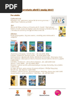 Novetats Abril i Maig 2017