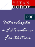 Introdução A Literatura Fantástica. Tzvetan Todorov.