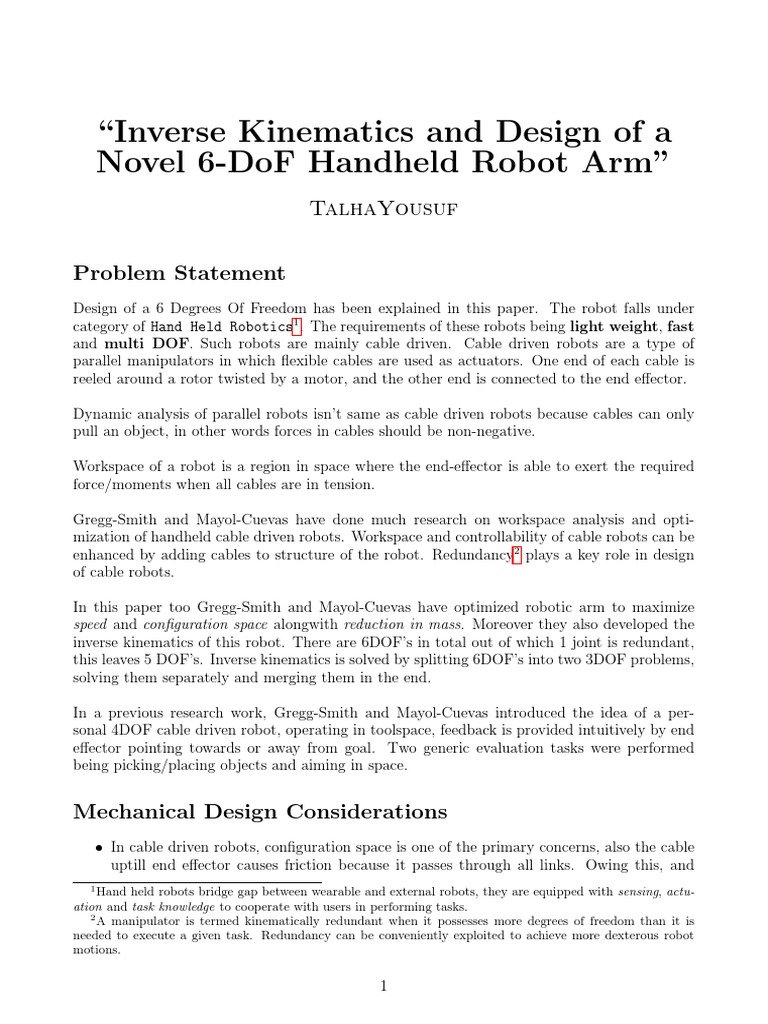 research papers on robotics free download