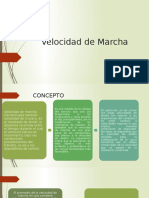 Velocidad de Marcha