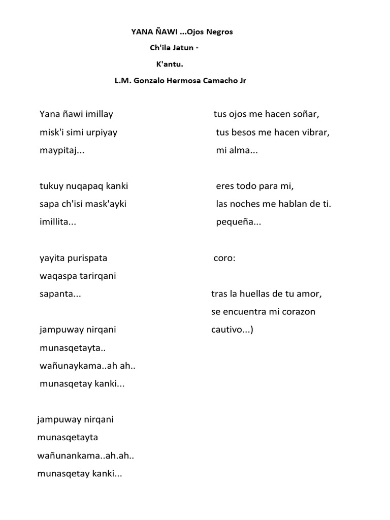 Letras de 