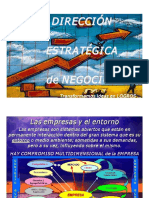 Dirección Estratégica de Negocios