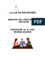 TEORIA DE DECISIONES Notas de clase Incertidumbre y riesgo.doc