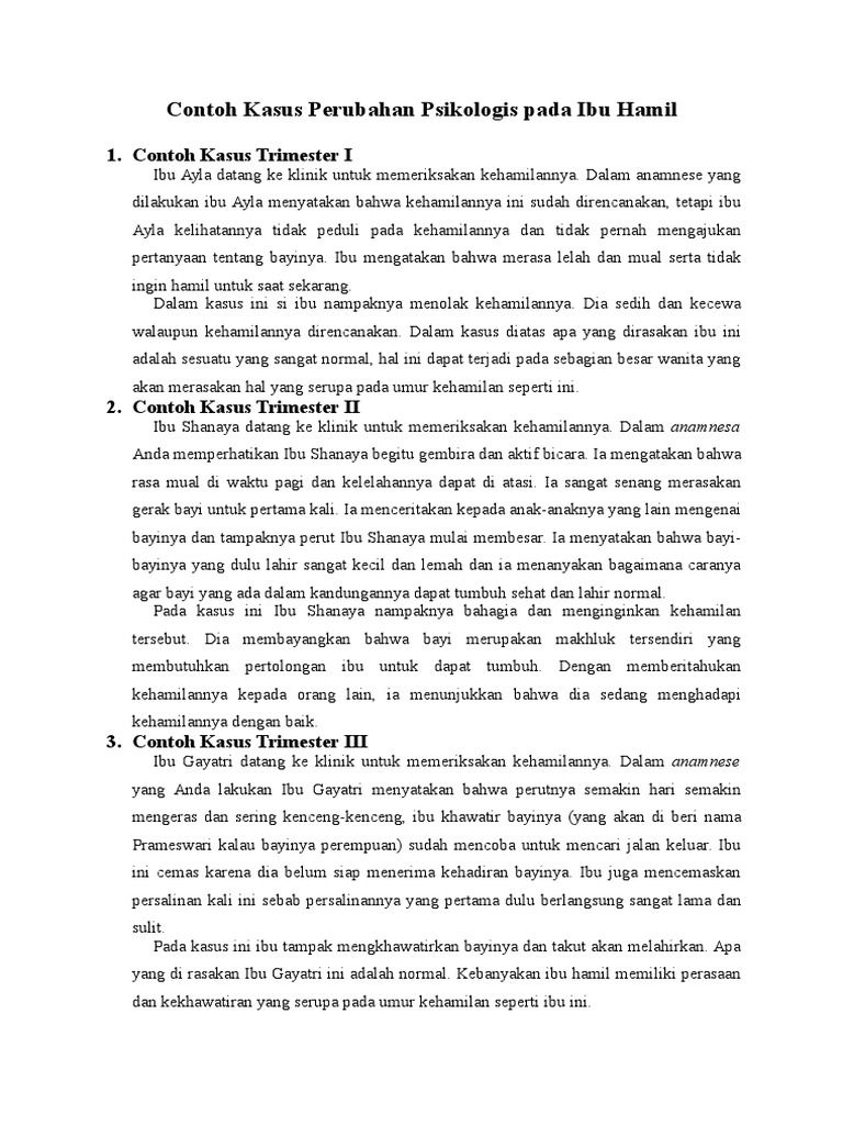 Perubahan  Psikologis  Pada  Ibu  Hamil   Perubahan  Psikologis  Pada  Ibu  Hamil