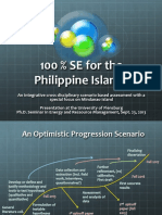 100 Percent Sustainable Energy For The Philippines