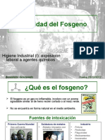 Toxicidad Del Fosgeno GESMUNDO