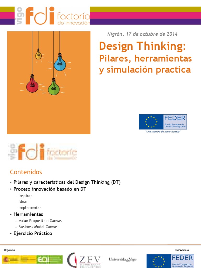 Pilares del Design Thinking y Herramientas | PDF | Innovación | Creatividad
