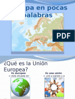 Europe Nutshell Presentation Es