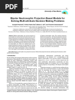 Bipolar Neutrosophic Projection Based Mo