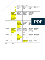 Save The World Project Rubric