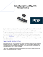 Quickstart Tutorial ATMEL AVR Microcontrollers