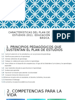 Características Del Plan de Estudios 2011