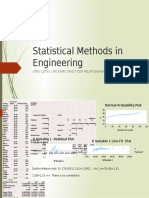 Statistical Methods in Engineering 