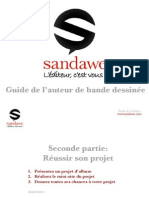 Réussir Son Projet D'album - Guide de L'auteur de Bande Dessinée Sandawe