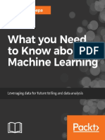 What You Need To Know About Machine Learning (Ebook) PDF
