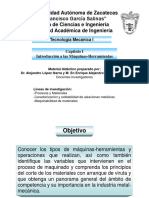 Capítulo I-Introducción A Las Máquinas-Herramientas PDF