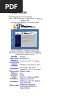 Windows 2000: Wwe 2K Windows NT
