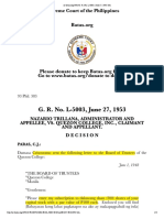 G. R. No. L-5003, June 27, 1953: Supreme Court of The Philippines