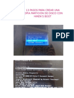 13 Pasos Para Crear Una Copia Partición de Disco Con Hiren