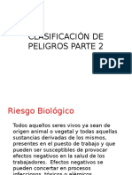 Clasificación de Peligros Parte 2